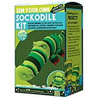 Sew Your Own Sockodile - Green