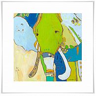 Wall Art - Bambino Elephant 14x14