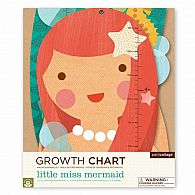 Growth Chart - Little Miss Mermaid