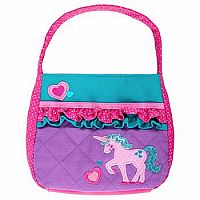 Quilted Purse, Unicorn