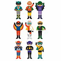 Magnetic Dress-up - Superheroes