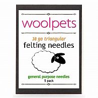 Felting Needles 5pk 38GA triang