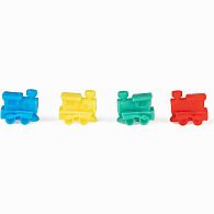 Traditions Double 12 Dominoes In Tin With Trains
