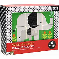 Wild Animals Puzzle Blocks