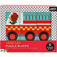 Vehicles Puzzle Blocks