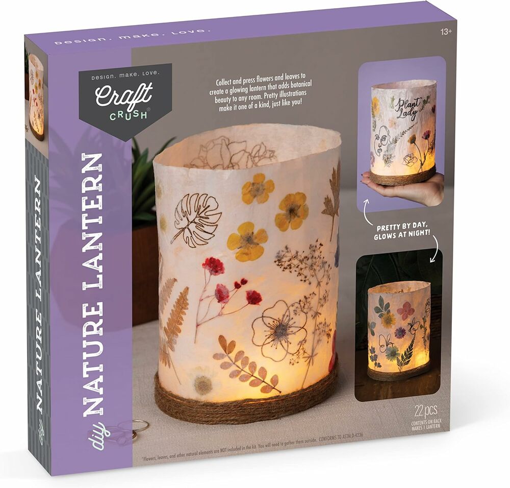 Craft Crush Nature Lantern