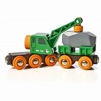 Brio Clever Crane Wagon