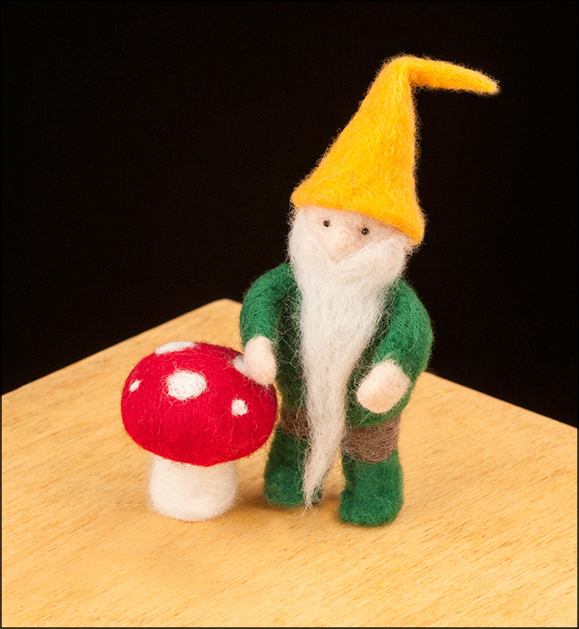 Gnome Needle Felting kit Fairhaven Toy Garden