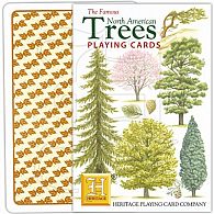 North American Trees Playing Cards