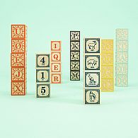 Alphabet Blocks Norwegian