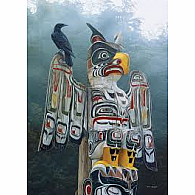 1000 pc Totem Pole in the Mist