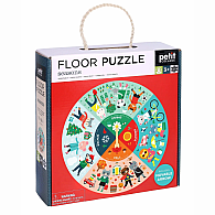 25 pc Seasons Floor Puzzle