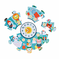   25 pc Telling the Time Floor Puzzle