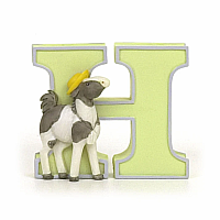 Ceramic Letter H