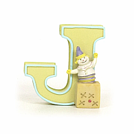 Ceramic Letter J