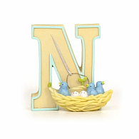 Ceramic Letter N
