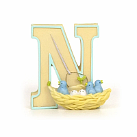 Ceramic Letter N