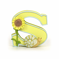 Ceramic Letter S