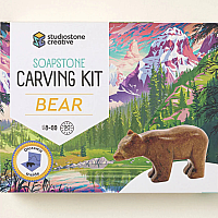 Soapstone Carving Kit Bear