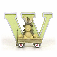Ceramic Letter W