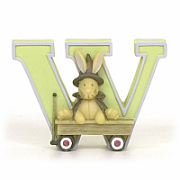 Ceramic Letter W