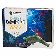 Soapstone Carving Kit Orca