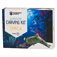 Soapstone Carving Kit Orca