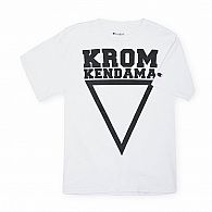 KROM Champion Logo White T-Shirt L