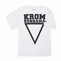 KROM Champion Logo White T-Shirt M