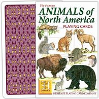 Animals of North America Playing Cards