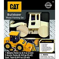 Caterpillar Bulldozer Wood Set