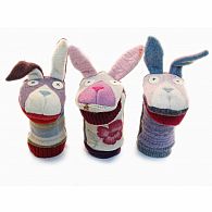 Handmade Bunny Puppet