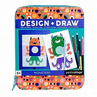 Monsters Design and Draw Kit