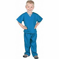 Jr. Doctor Scrubs, Astor Blue, size 4/6