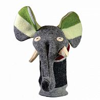 Handmade Elephant Puppet