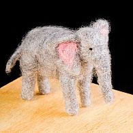 Needle Felting Kit Elephant