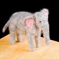 Needle Felting Kit Elephant 