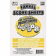 Farkel Score Pad