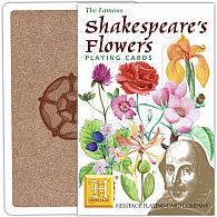 Shakespeare's Flowers Playing Cards