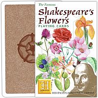 Shakespeare's Flowers Playing Cards