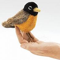 Mini Robin Finger Puppet