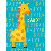 Baby Giraffe Gift Enclosure Card