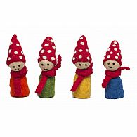 Finger Puppet Felt Gnome