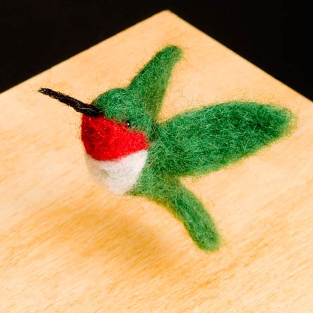 Woolpets Needle Felting Kit - Hummingbird