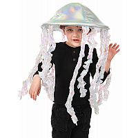 Holographic Jellyfish Hat