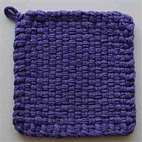 Cotton Potholder Loops Purple