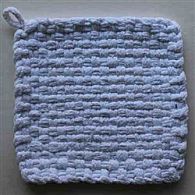 Cotton Potholder Loops White