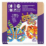 DIY Mosaic Animal Masks