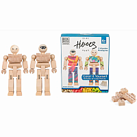 Playhard Heroes MiniFigure DIY 2pcs