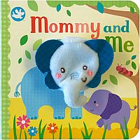 Mommy and Me Mini Finger Puppet Board Book